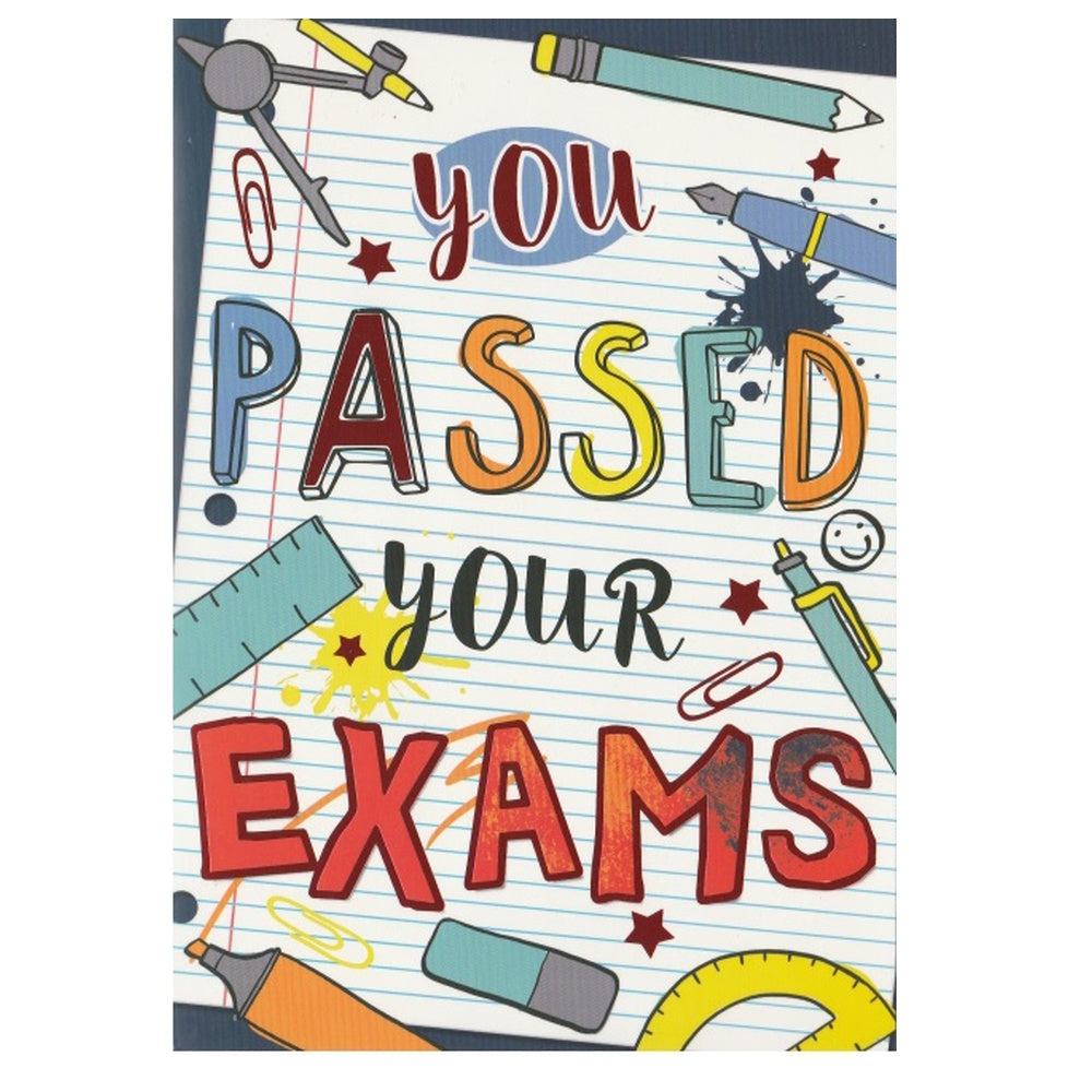 Exam Card – Racheal's Card Shop