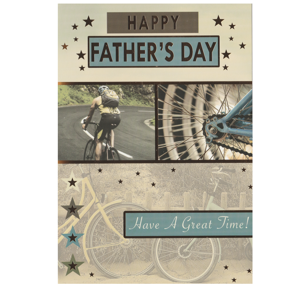 Father's Day Card Cycling