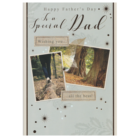 Fathers Day Card Dad Forest