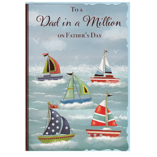 Fathers Day Card Dad Million