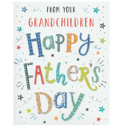 Father's Day Card Grandchildren
