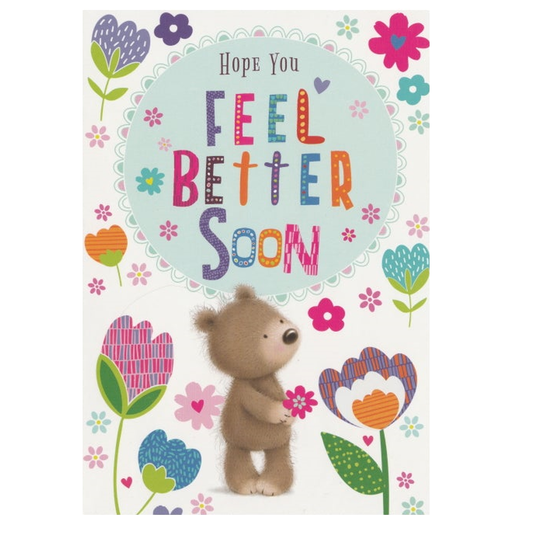 Get Well Card Feel Better Soon