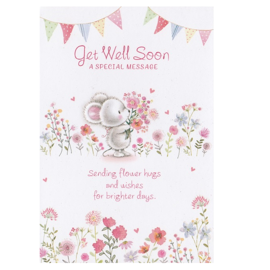 Get Well Card Sending Hugs