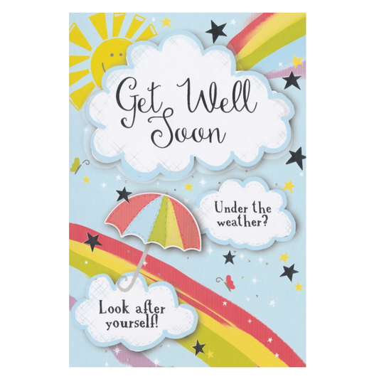 Get Well Card Umbrella