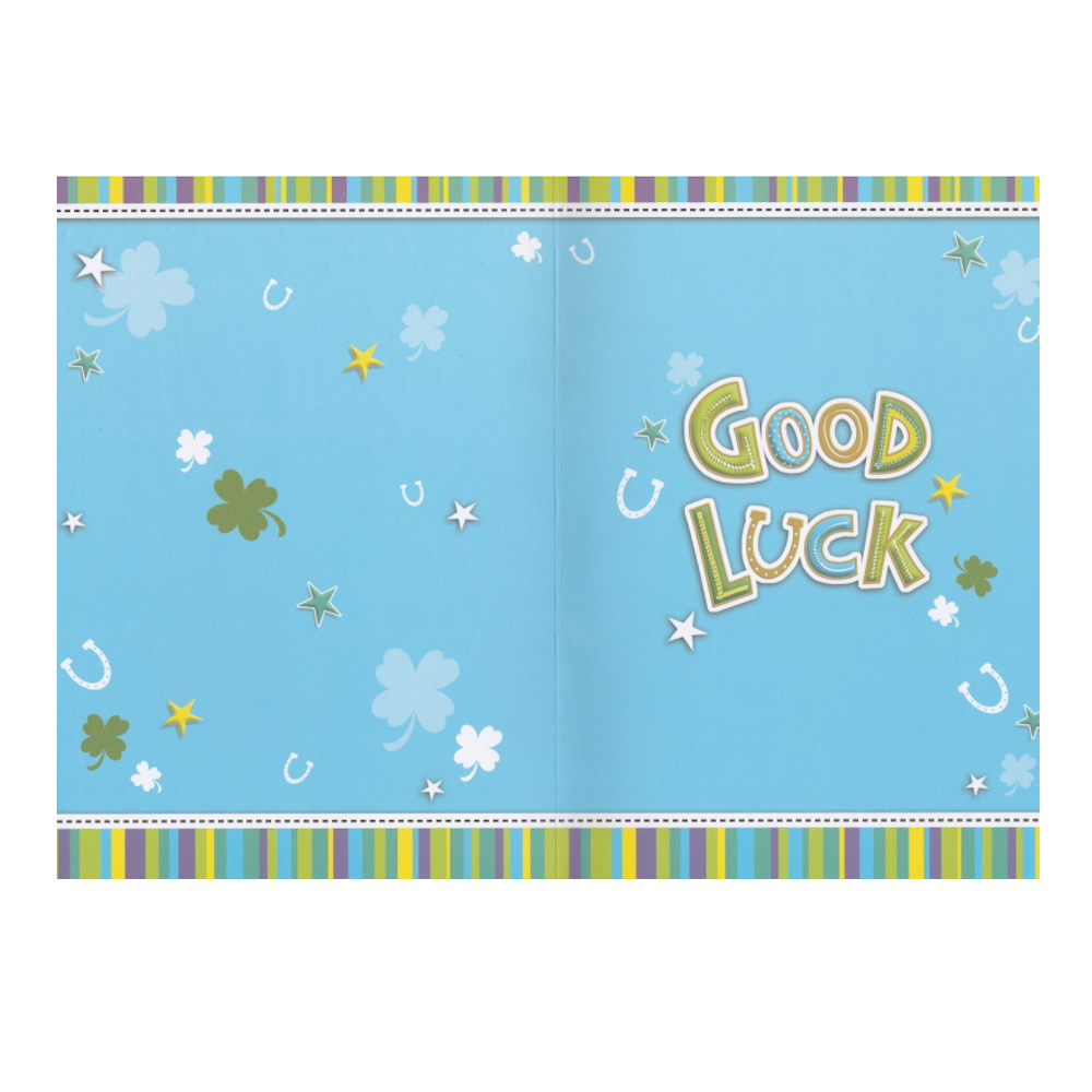 Good Luck Card Green