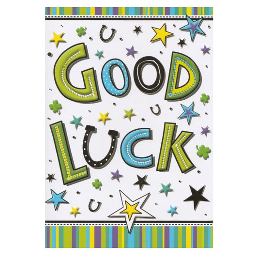 Good Luck Card Green