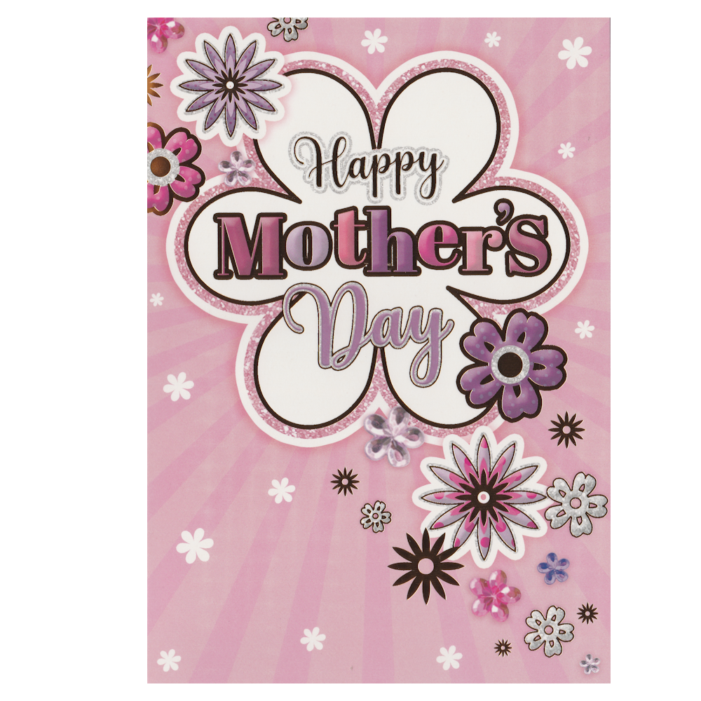 Mother's Day Card Flowers