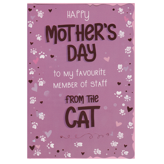 Mother's Day Card From the Cat