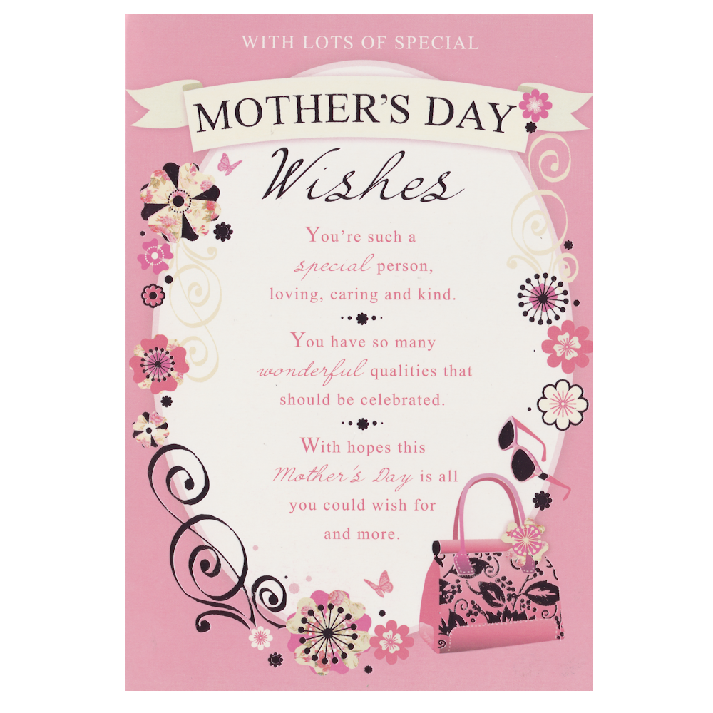 Mother's Day Card Handbag