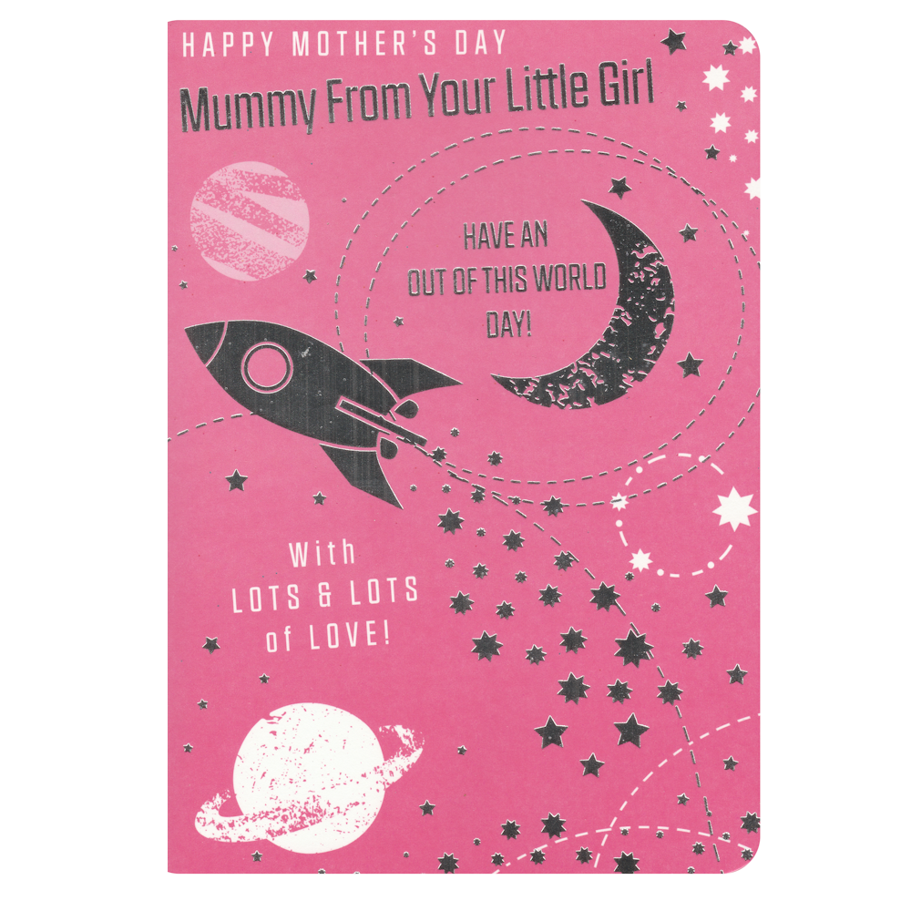 Mother's Day Card Mummy From Your Little Girl