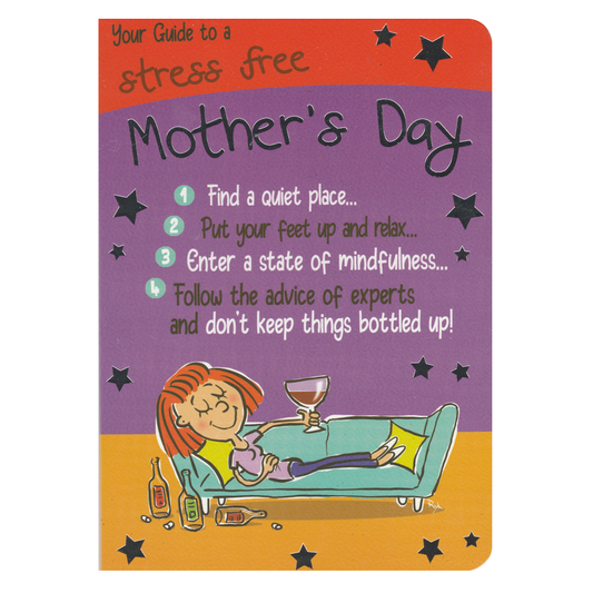 Mother's Day Card Stress Free