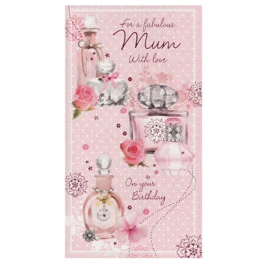 Birthday Card Mum Fabulous