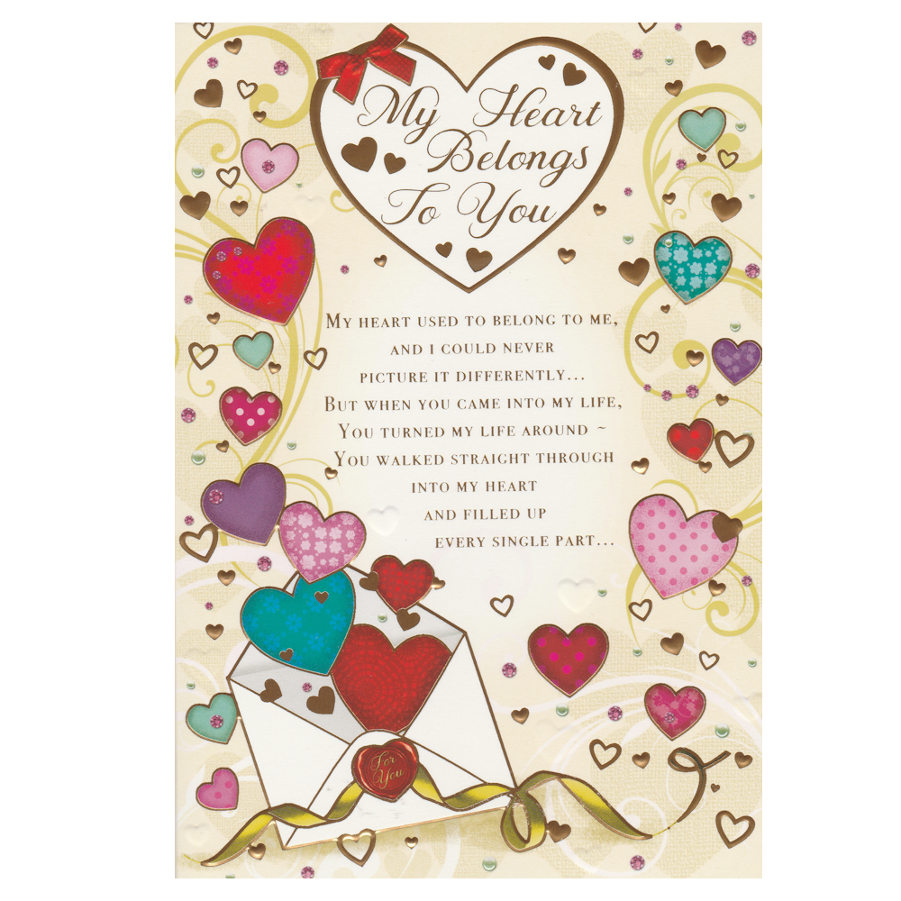 My Heart Belongs To You Card