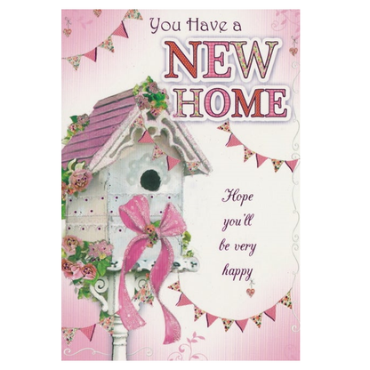 New Home Card Birdhouse