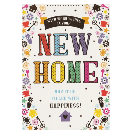 New Home Card FILLED WITH HAPPINESS!