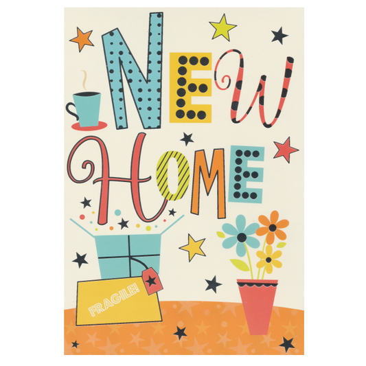 New Home Card FRAGILE!