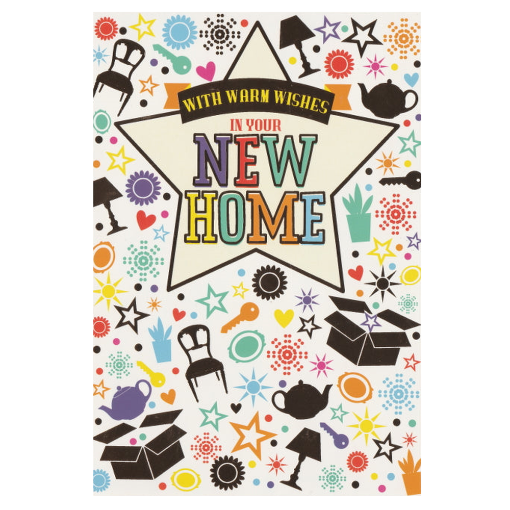 New Home Card Warm Wishes