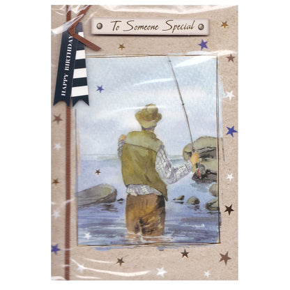 Birthday Card Someone Special Fishing