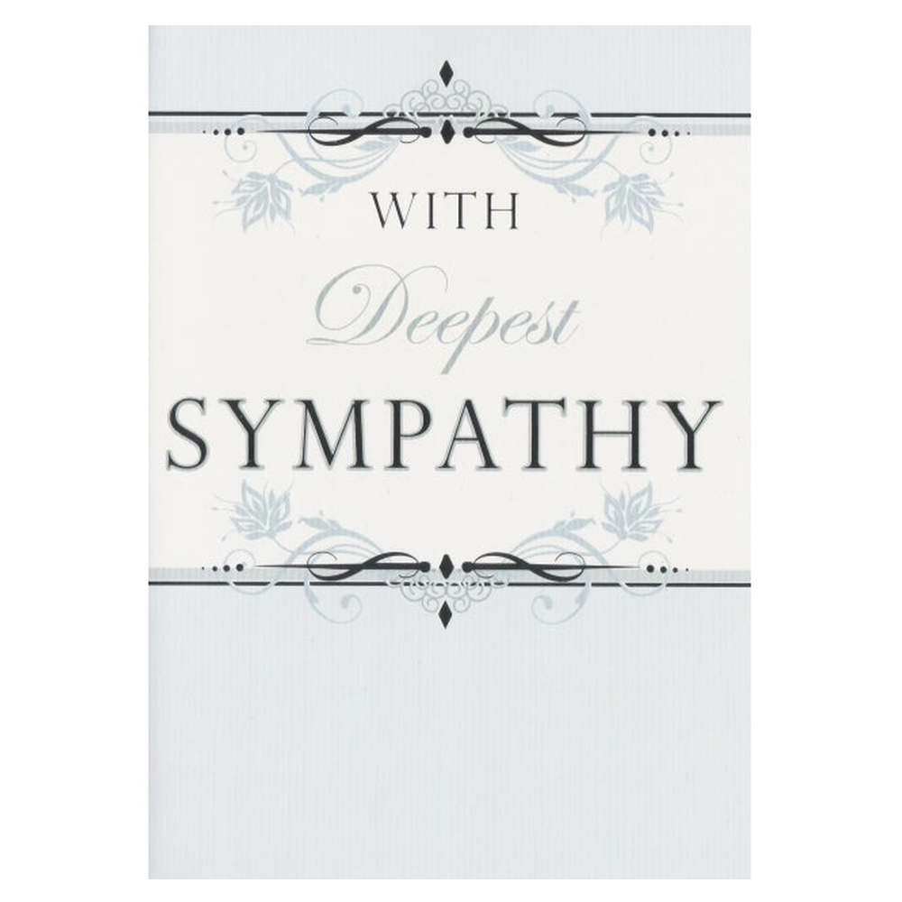 Sympathy Card Blue