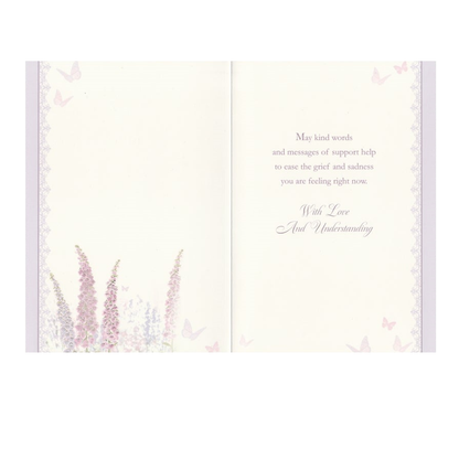 Sympathy Card Flowers