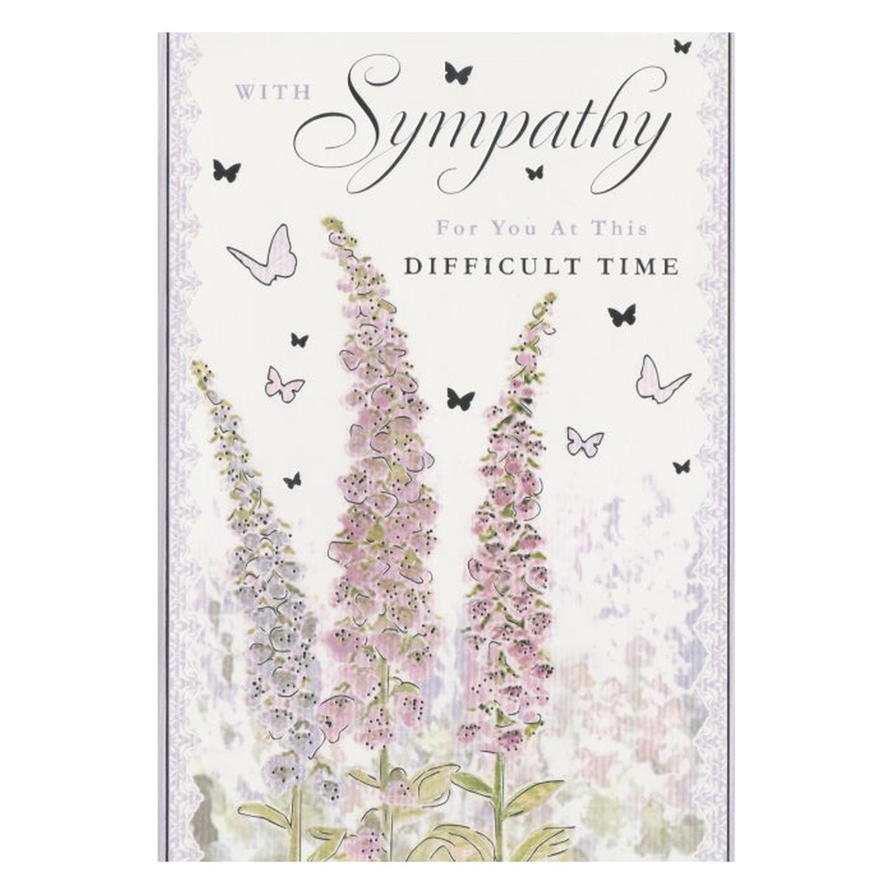 Sympathy Card Flowers