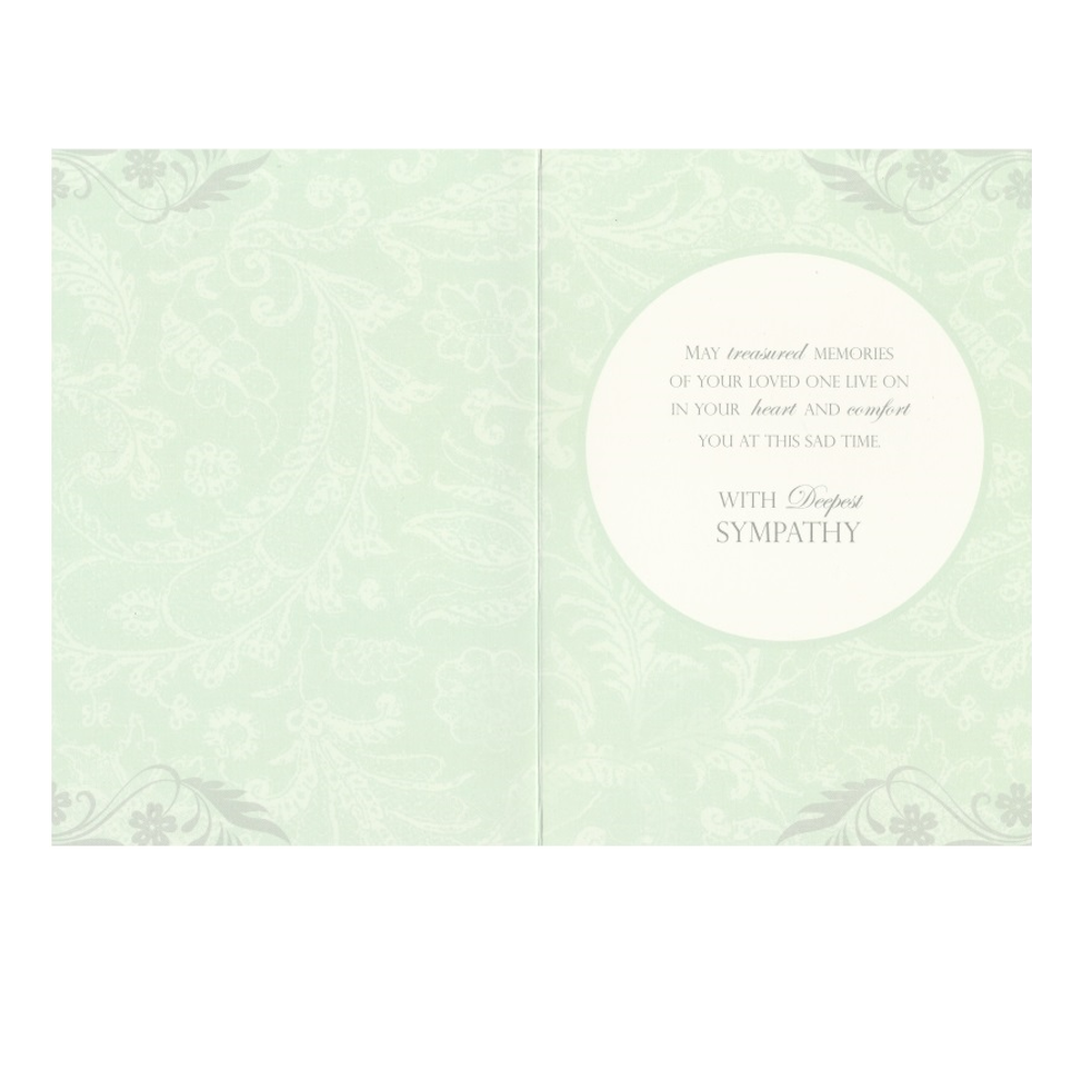 Sympathy Card Green