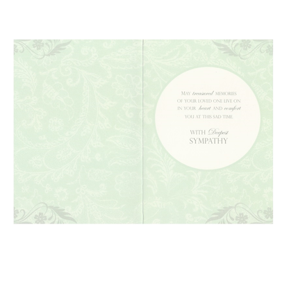 Sympathy Card Green