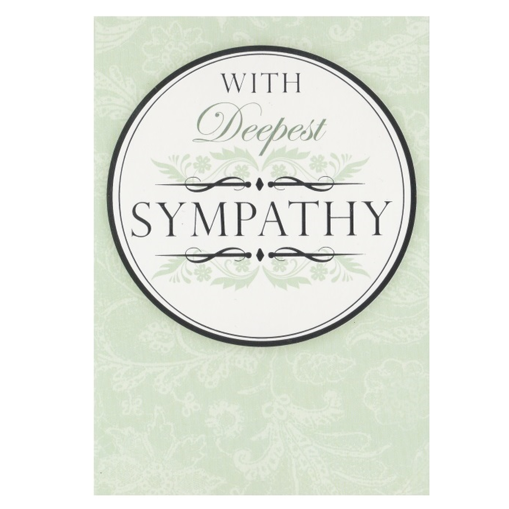 Sympathy Card Green