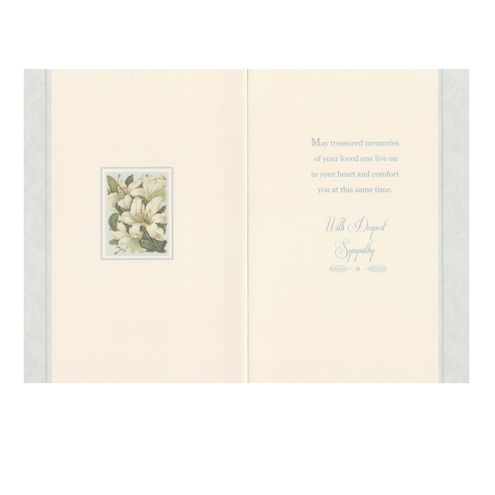 Sympathy Card Lily