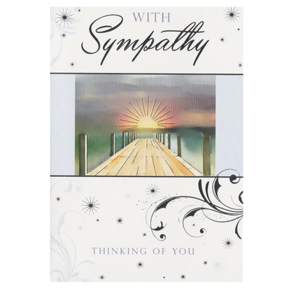 Sympathy Card Pier