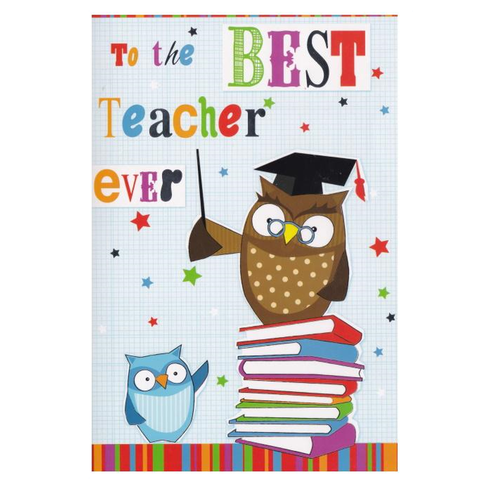 Thank You Teacher Card