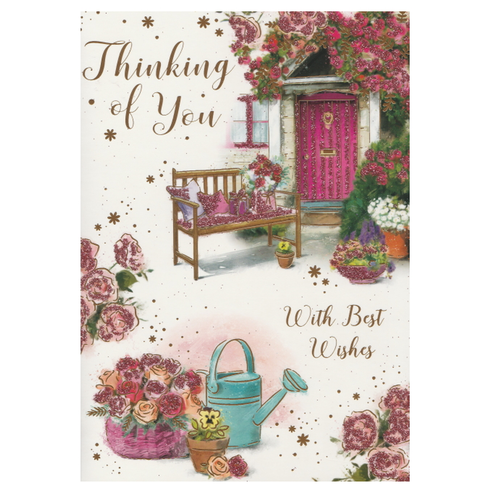 Thinking Of You Card Roses