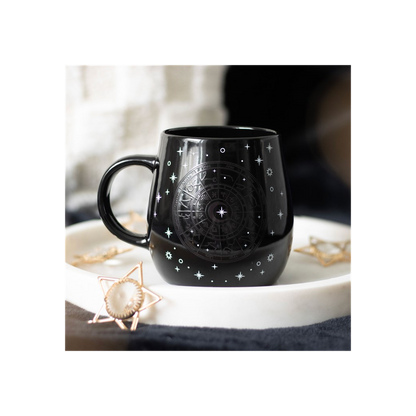 Astrology Wheel Heat Change Mug