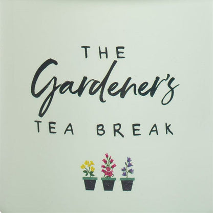 Gardener's Tea Break Enamel Mug