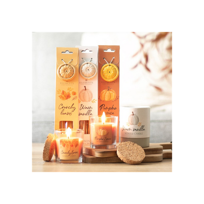 Warm Vanilla Autumn Candle