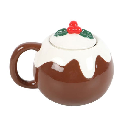 Christmas Pudding Shaped Mug