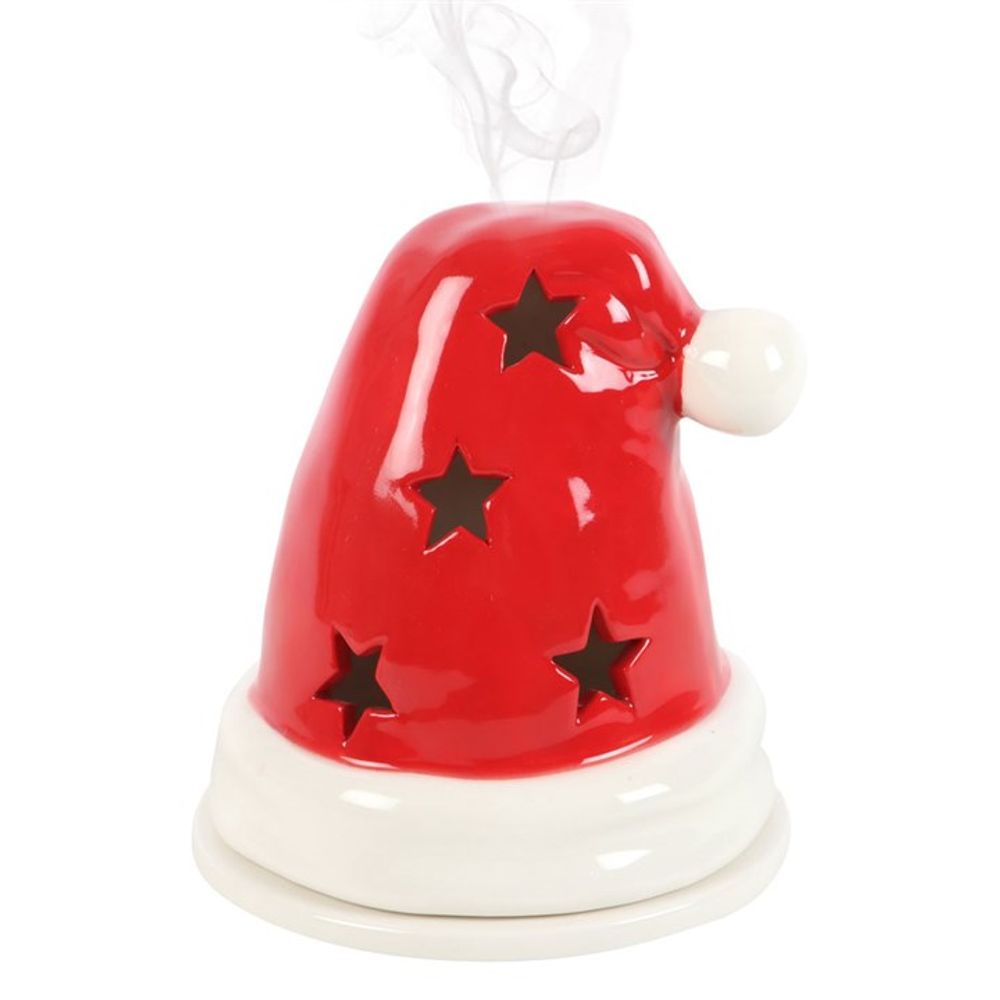 Santa Hat Incense Cone Burner and Tealight Holder