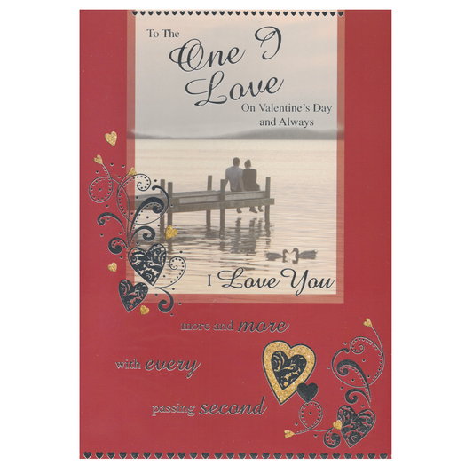 Valentine's Card One I Love Pier