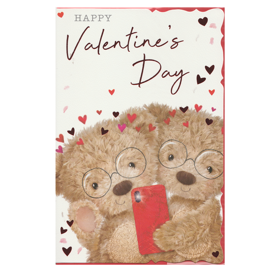 Valentine's Card Teddy Bear Specs