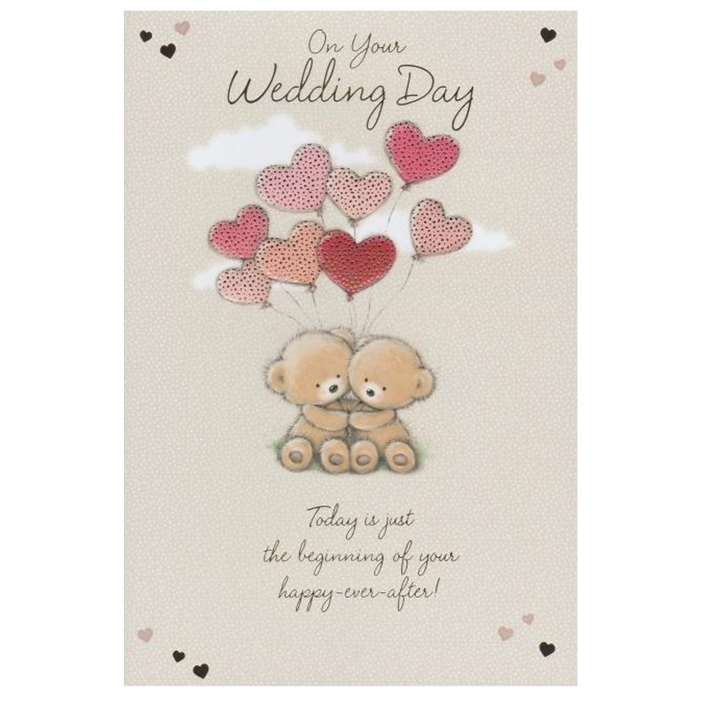 Wedding Card Bears