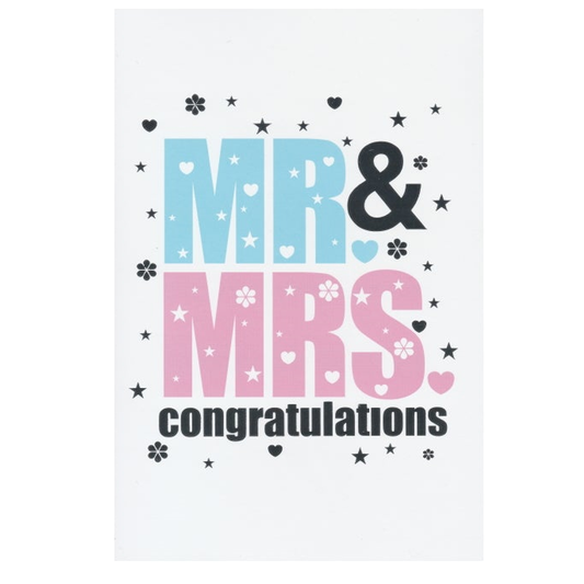 Wedding Card Mr & Mrs