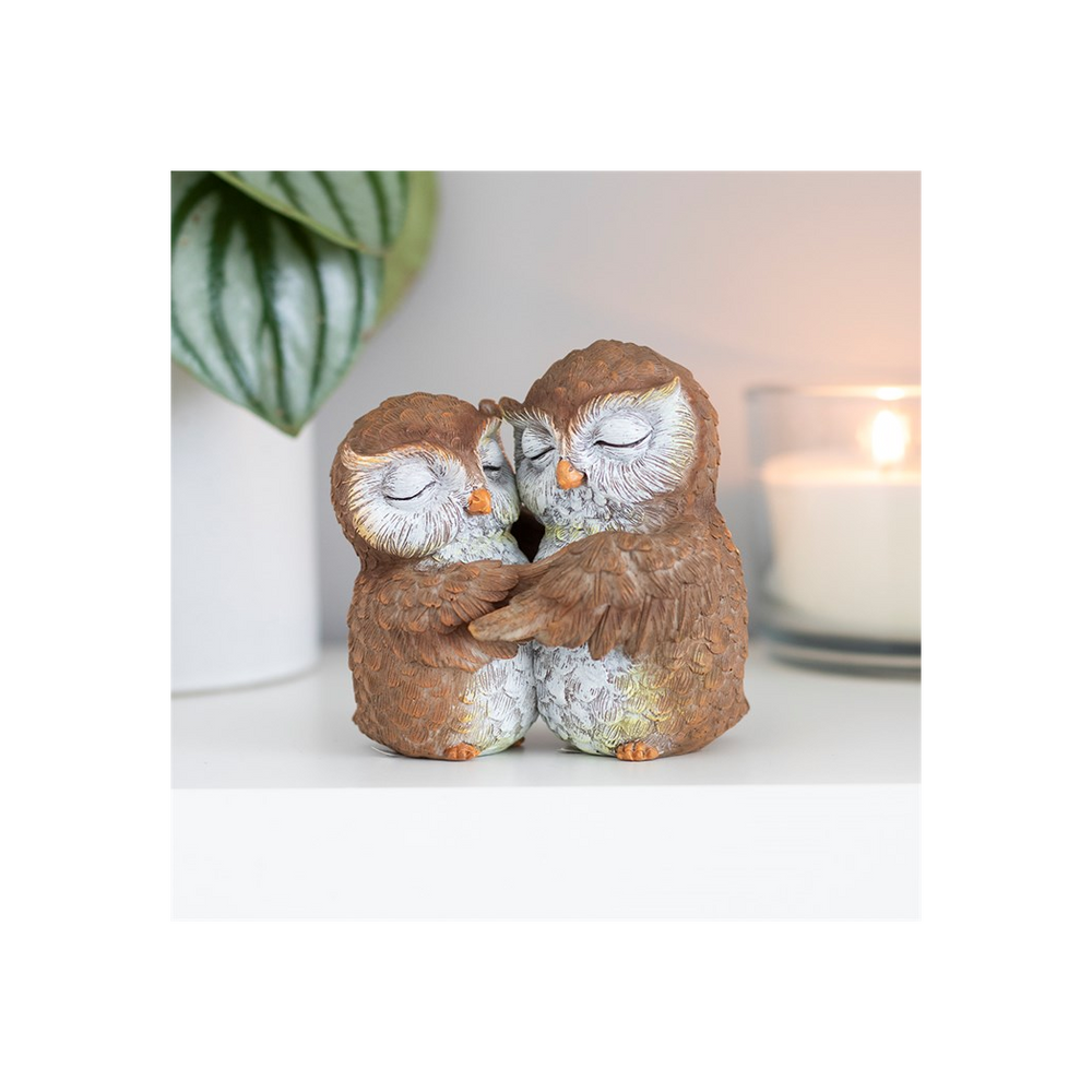 Birds of a Feather Owl Couple Ornament