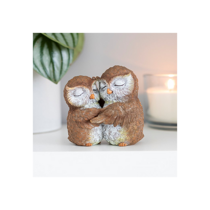 Birds of a Feather Owl Couple Ornament