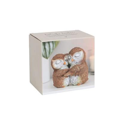 Birds of a Feather Owl Couple Ornament