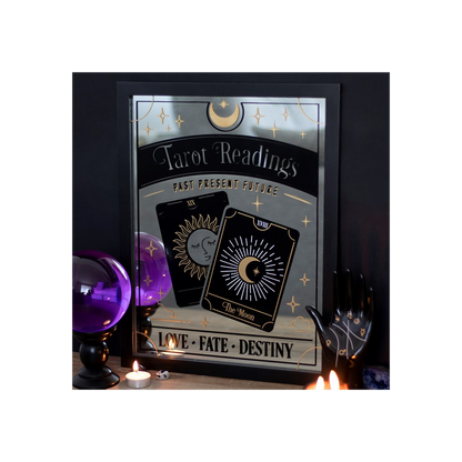 Tarot Readings Mirrored Wall Hanging