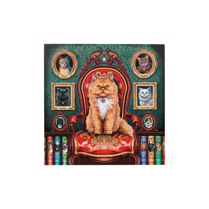 Mad About Cats Light Up Canvas By Lisa Parker