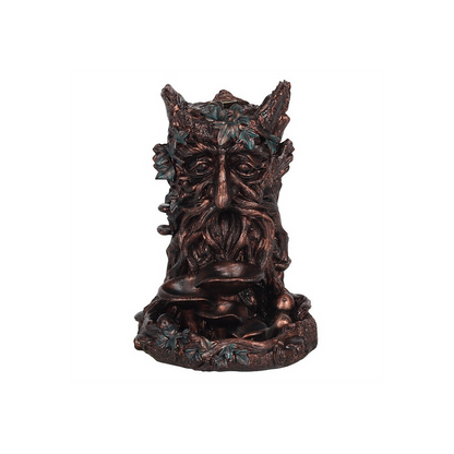 Bronze Effect Tree Man Backflow Incense Burner