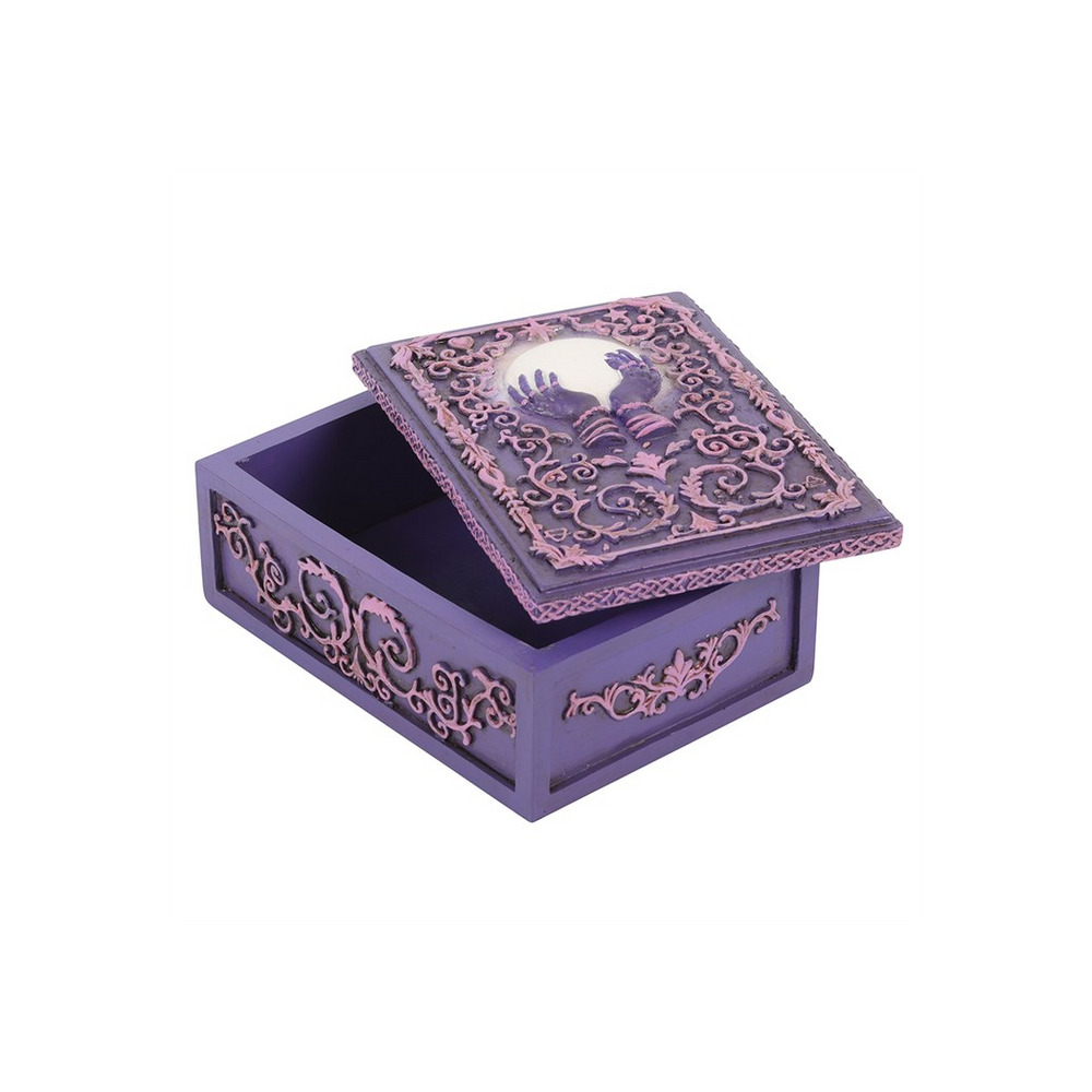 Mystical Crystal Ball Resin Storage Box